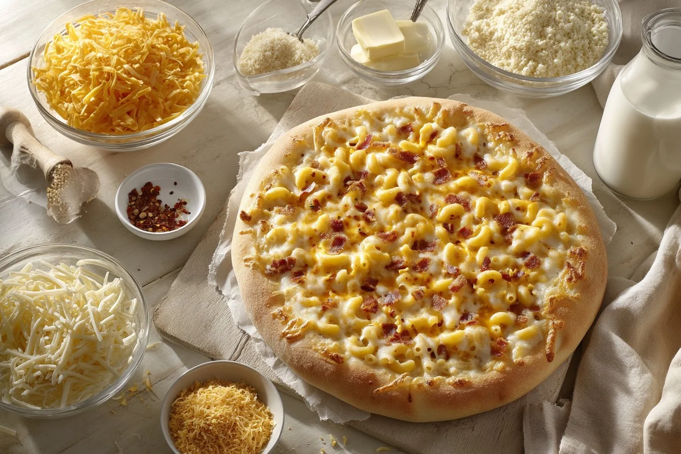 Mac and Cheese Pizza