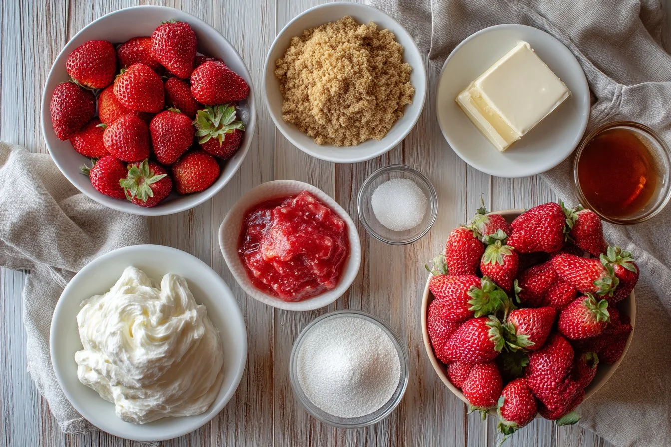 No-Bake Strawberry Delight