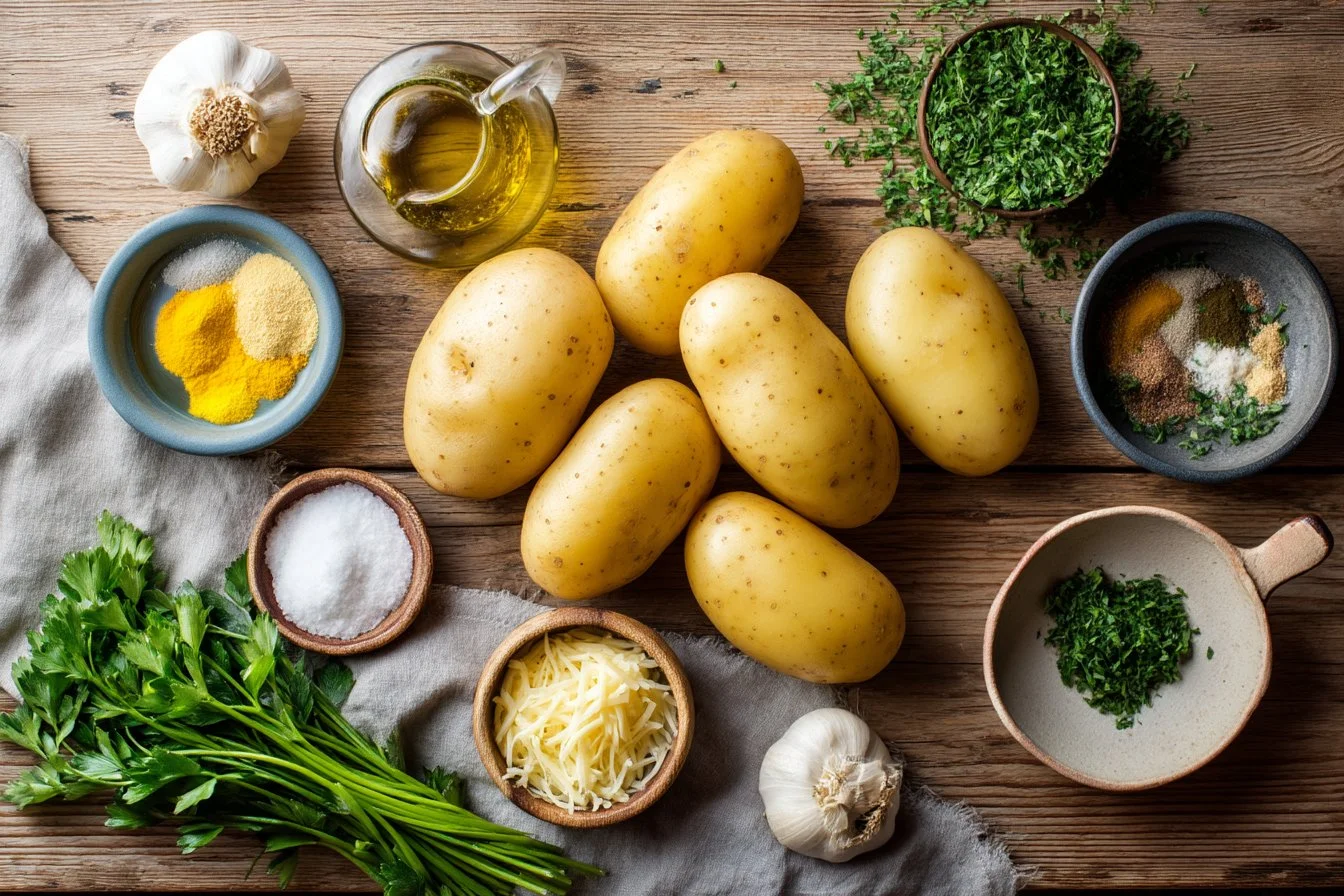 Oven Baked Potato Slices