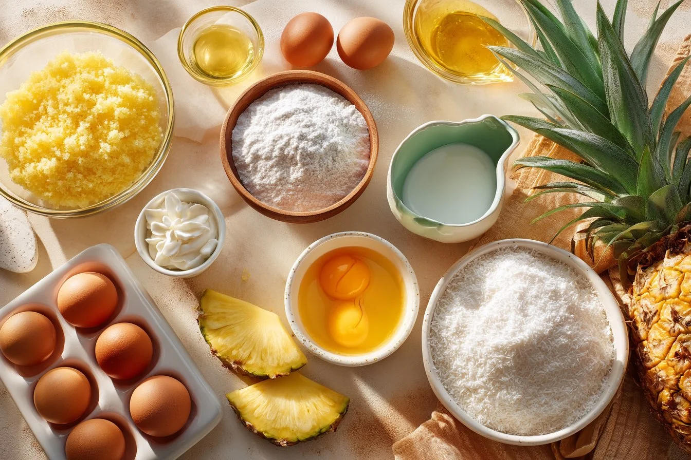 Juicy Pineapple Heaven Cake