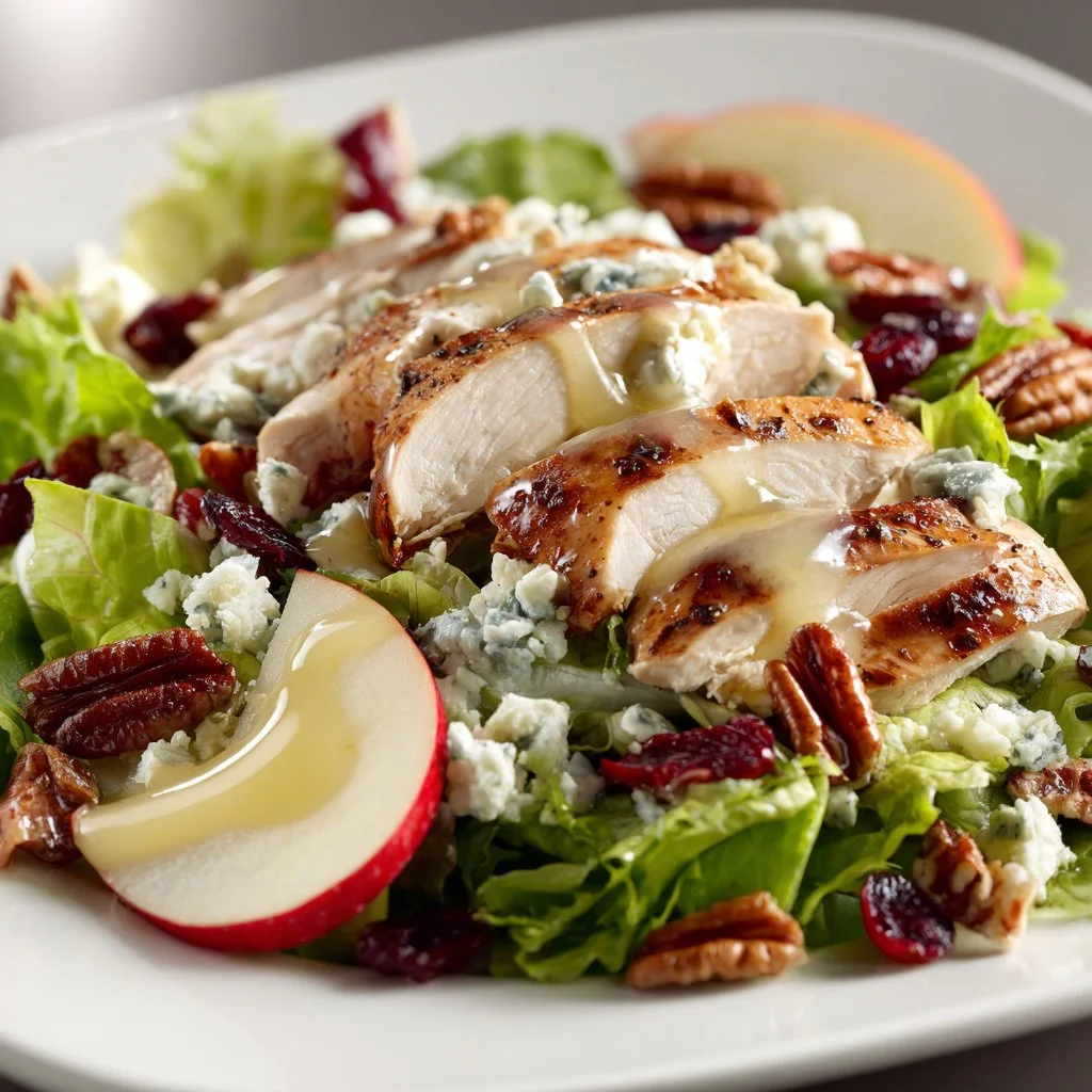 Ruth's Chris Harvest Salad featuring fresh greens, colorful veggies, and hearty toppings.