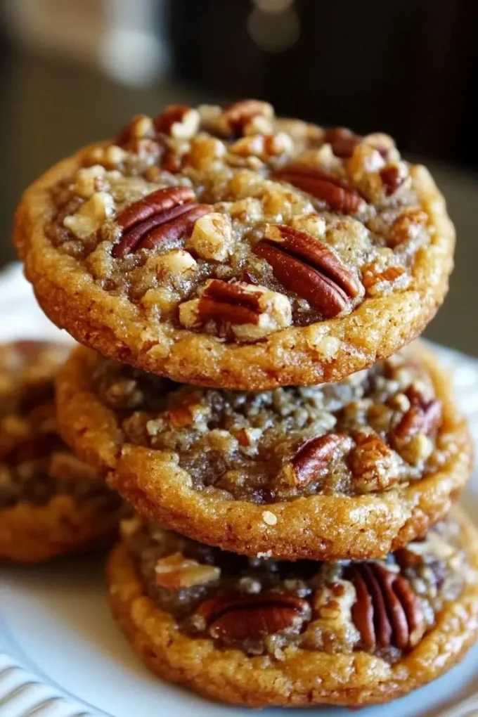 Delicious sweet pecan pie bars topped with crunchy pecans, perfect for dessert