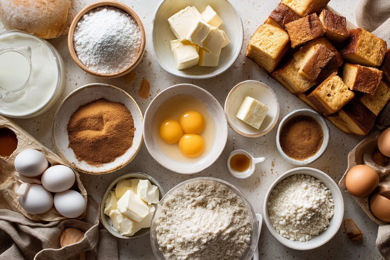 Warm Ruth’s Chris–style Bread Pudding