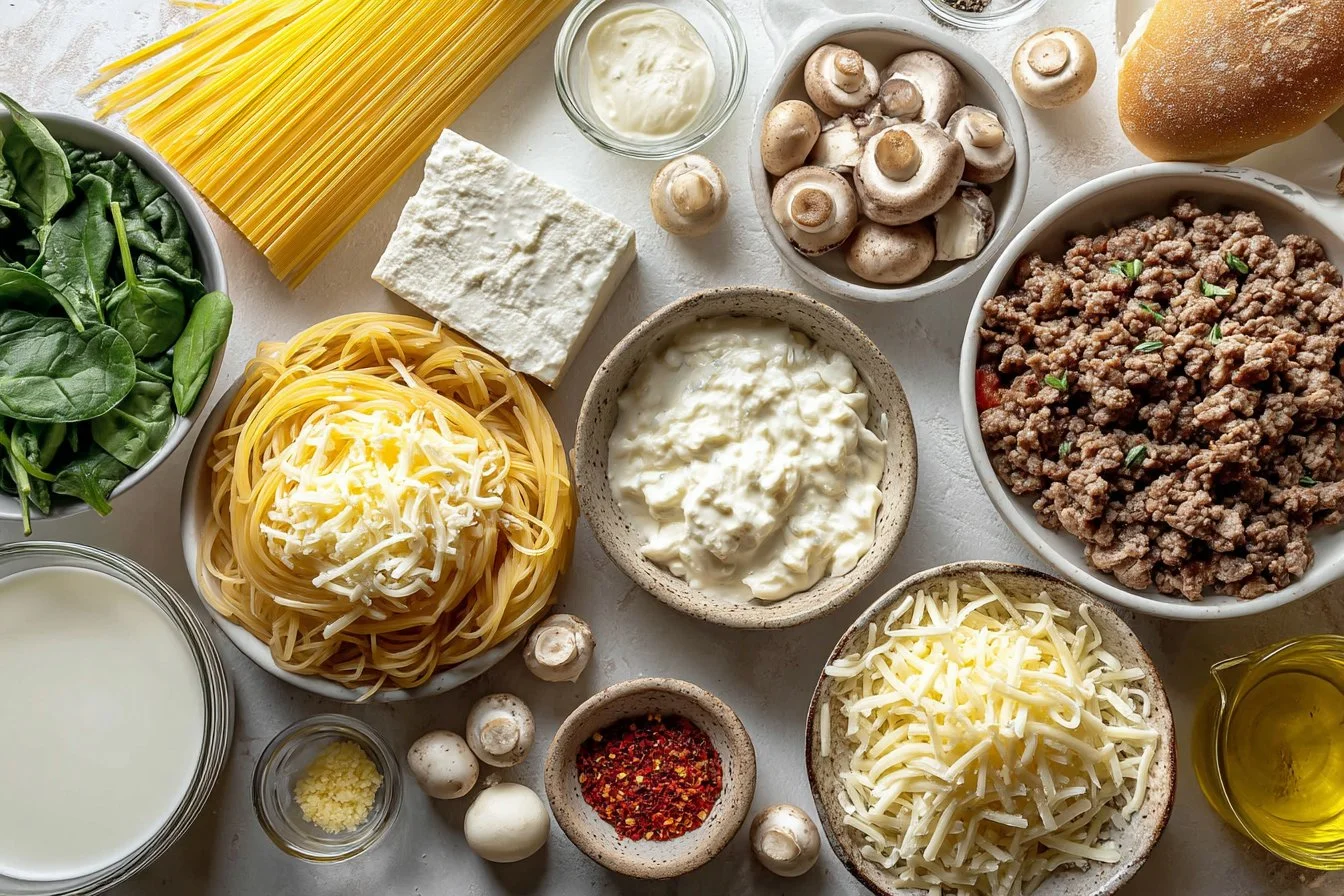 Baked Cream Cheese Spaghetti Recipe