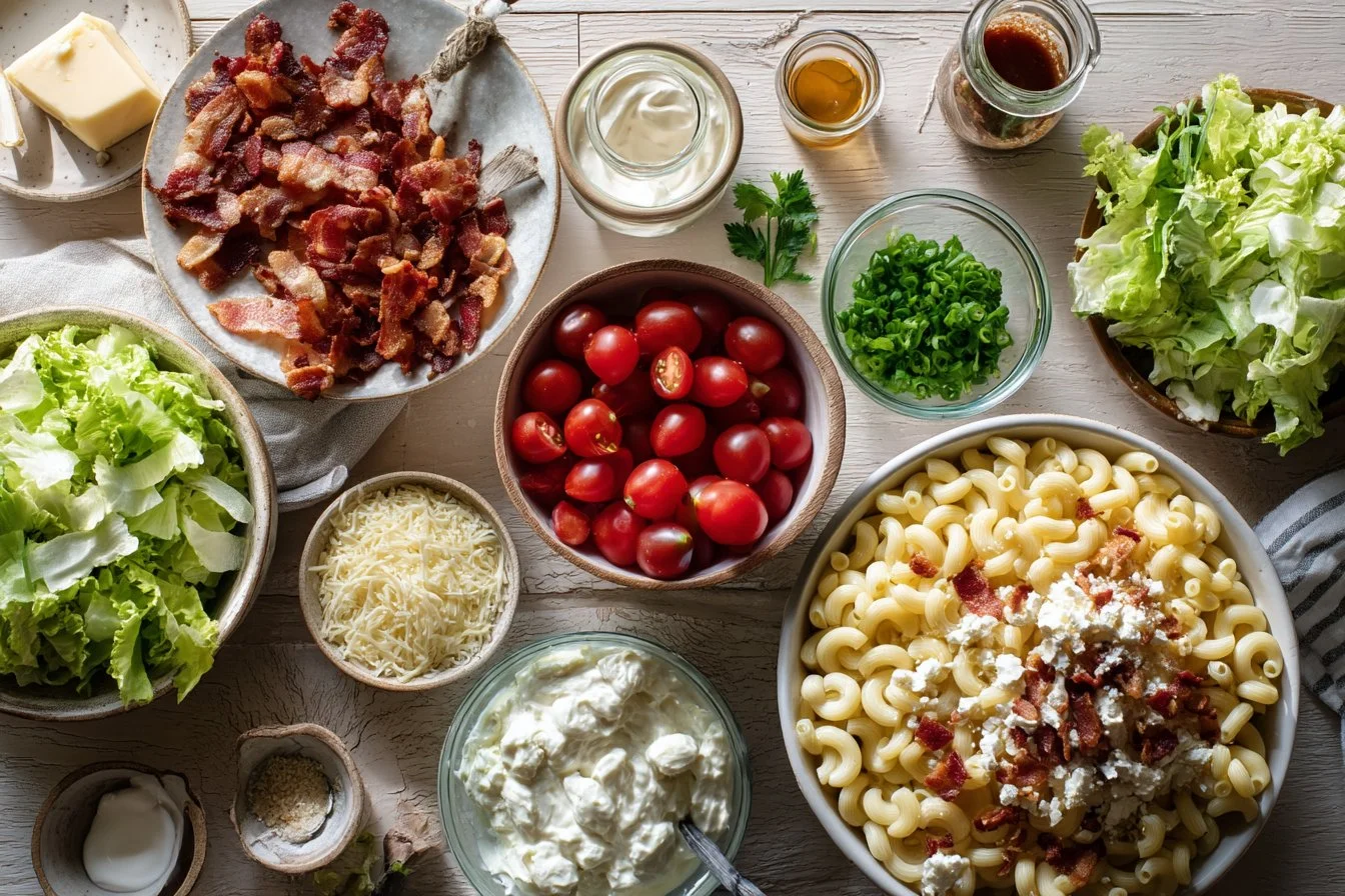 BLT Macaroni Salad Recipe