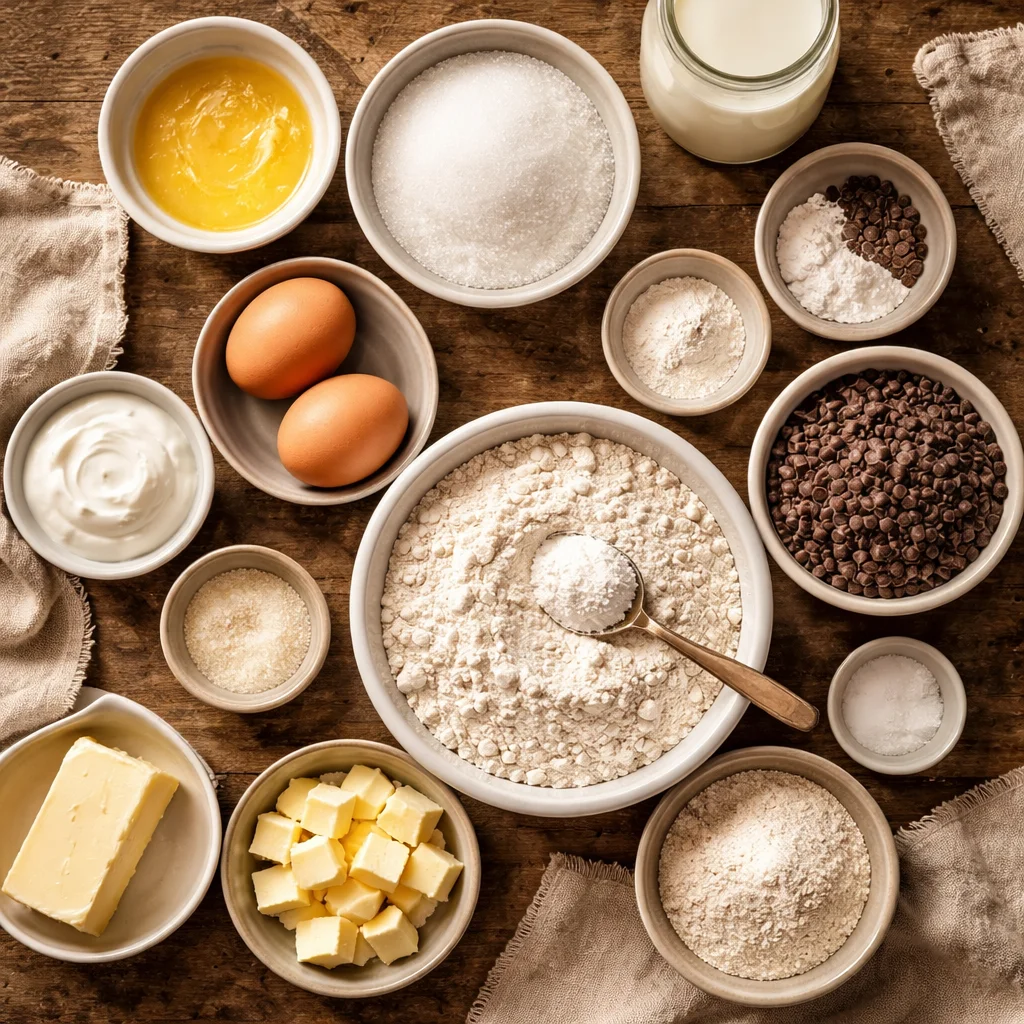 Chocolate Chip Crumble Muffins