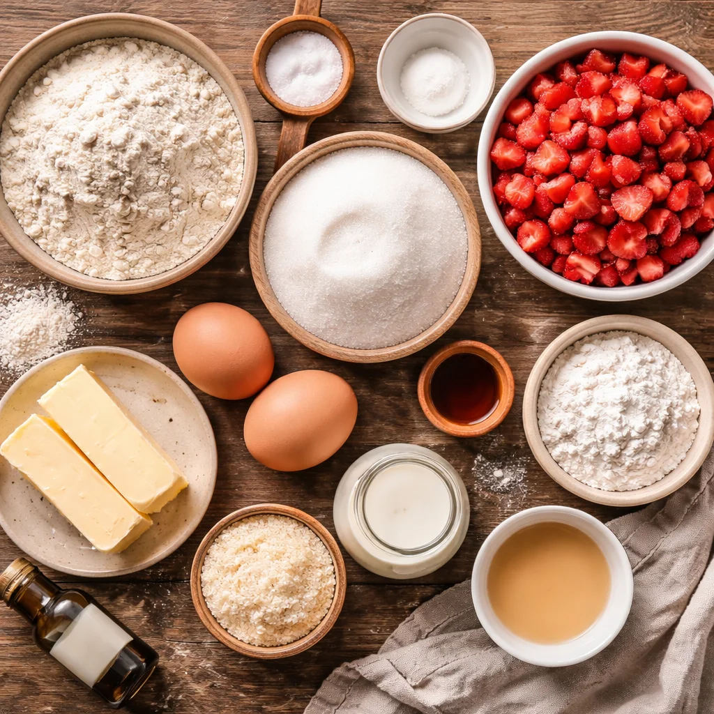 Glazed Strawberry Bread