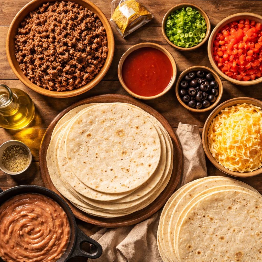 Homemade Taco Bell Mexican Pizza