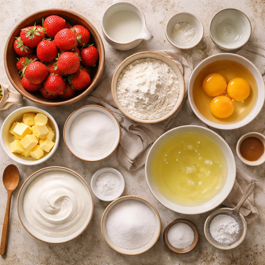 Japanese Strawberry Cake
