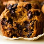 Delicious homemade pumpkin muffins fresh out of the oven