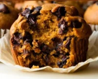 Delicious homemade pumpkin muffins fresh out of the oven