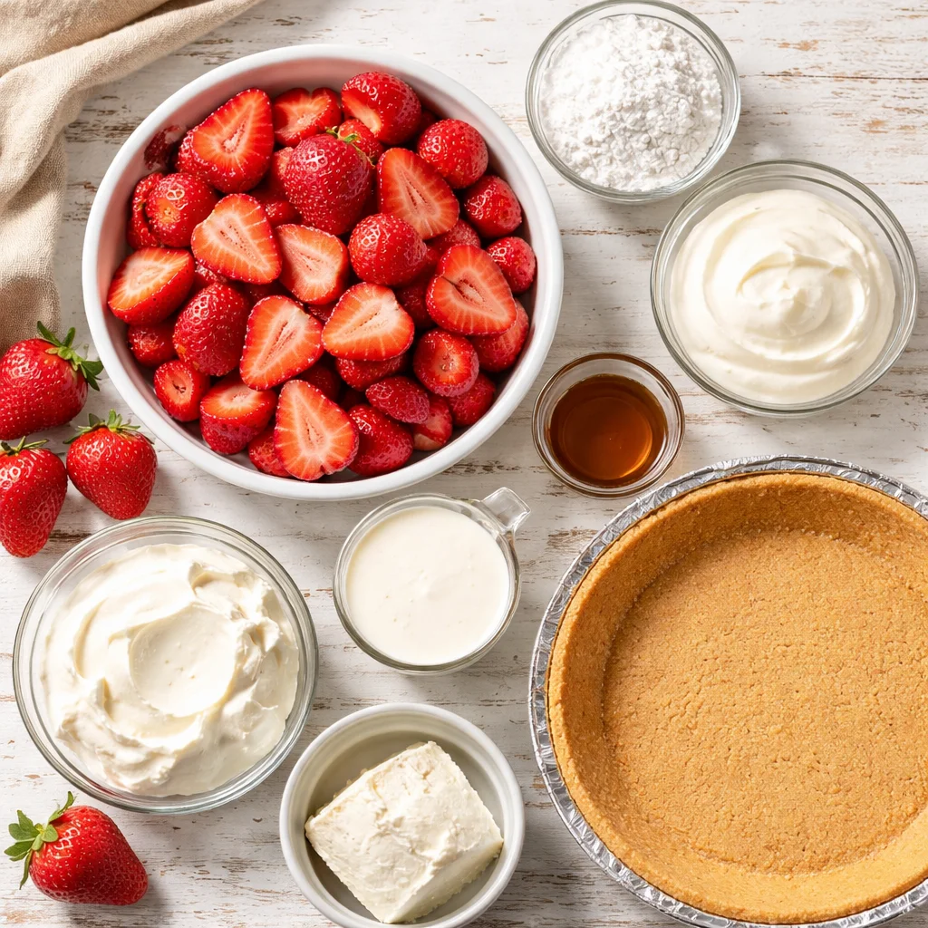 No-Bake Strawberry Dessert
