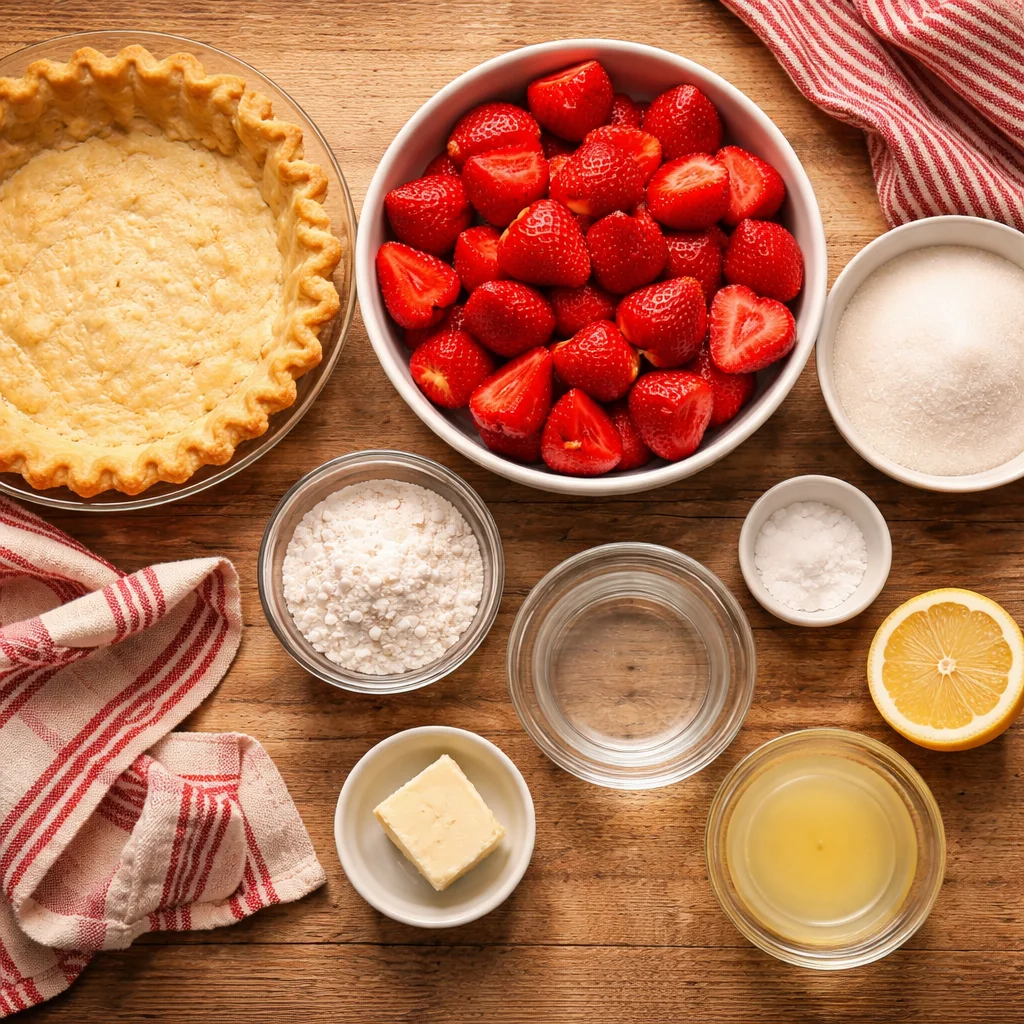 Shoney's Strawberry Pie