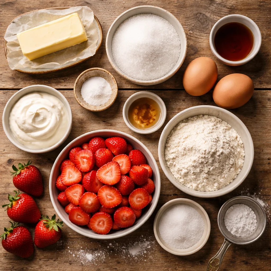 The BEST French Strawberry Cake