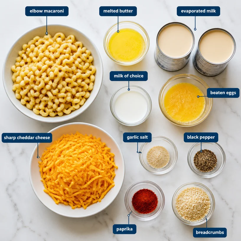 Easy Good Old Fashion Mac and Cheese