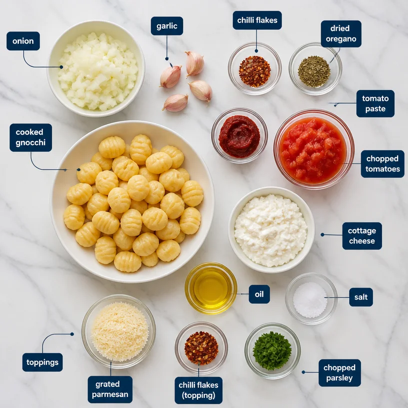 High Protein Tomato Gnocchi