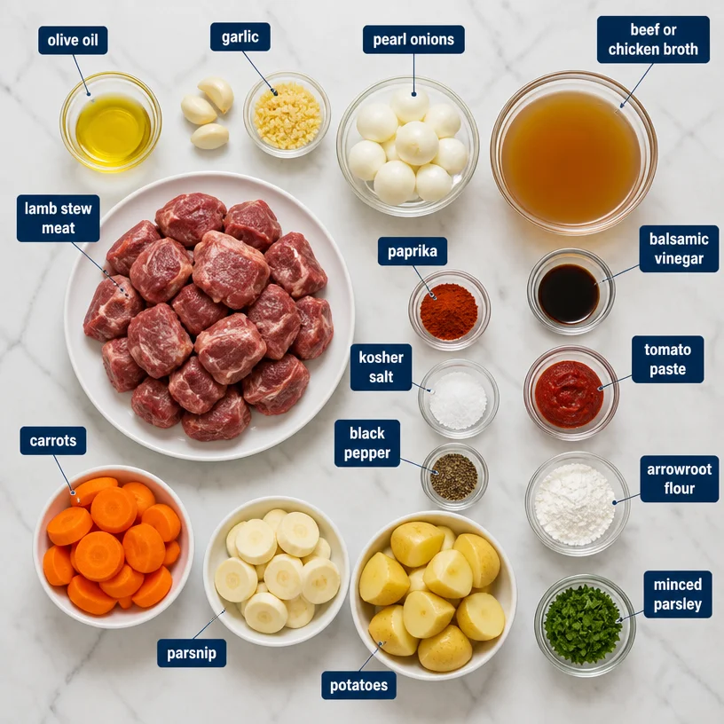 Instant Pot Lamb Stew